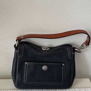 Vintage Coach Chelsea pebbled leather bag